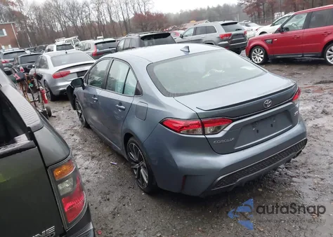 2021 Toyota Corolla Se z USA, uszkodzony, nr VIN 5YFS4MCE8MP063600